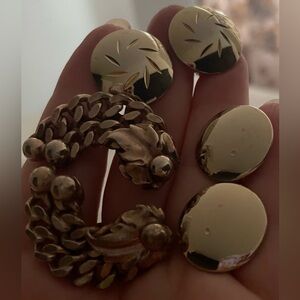 Three Pairs of Earrings